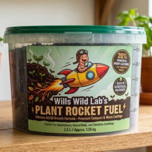 Wills Wild Lab Plant Rocket Fuel Compost and Worm Castings Mix